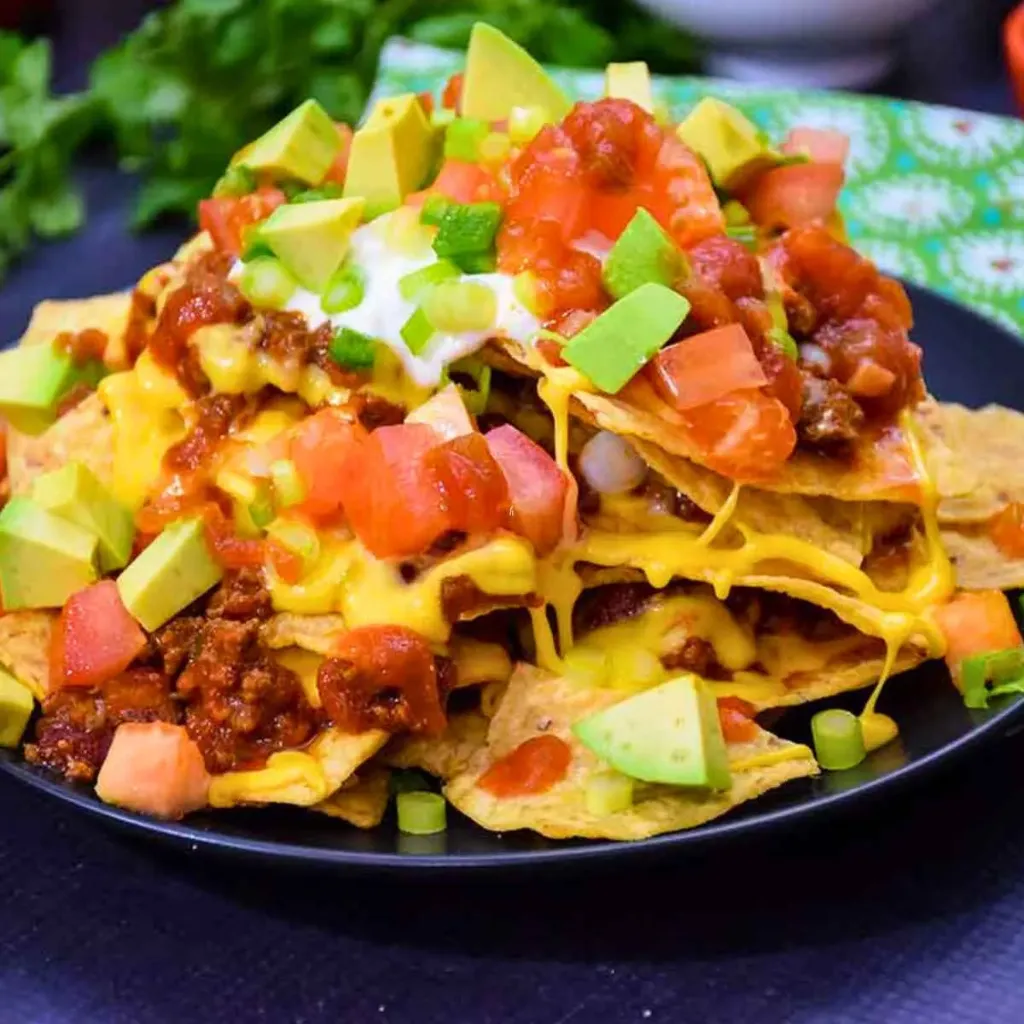Loaded Nachos (Chicken)