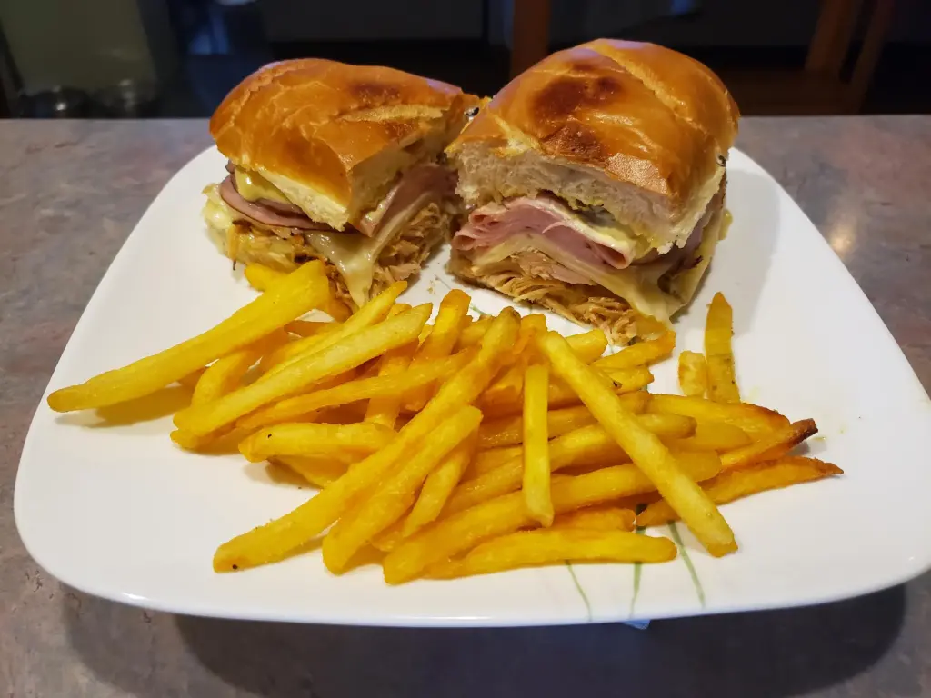 Cuban Sandwich w French Fries 