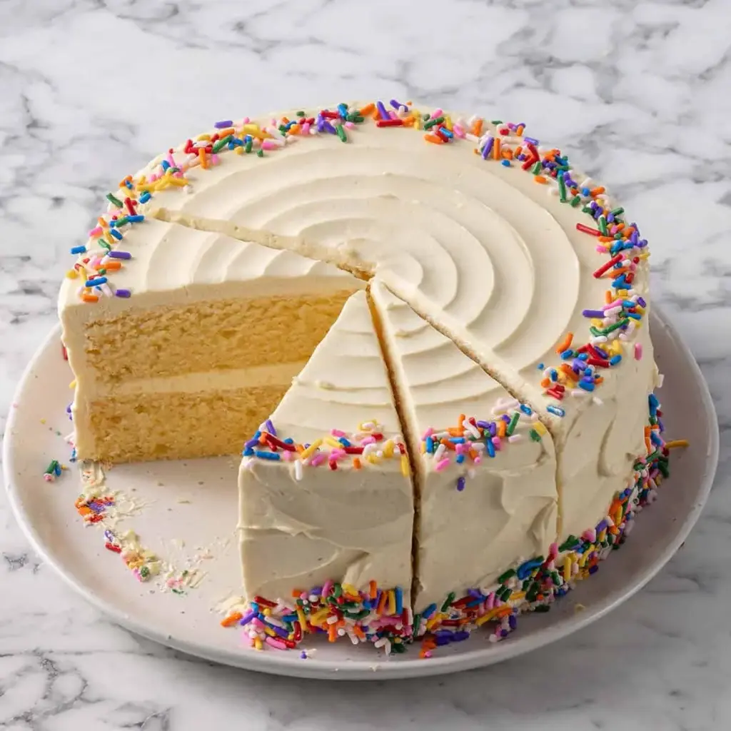 Vanilla Cake 8"  (Two Layer) 