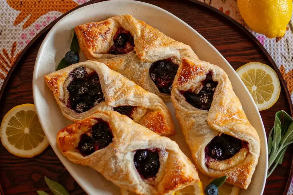 Blueberry Cheese Pastry