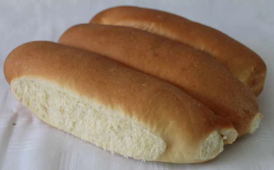 Hot Dog Buns 90 gram (6 pack)