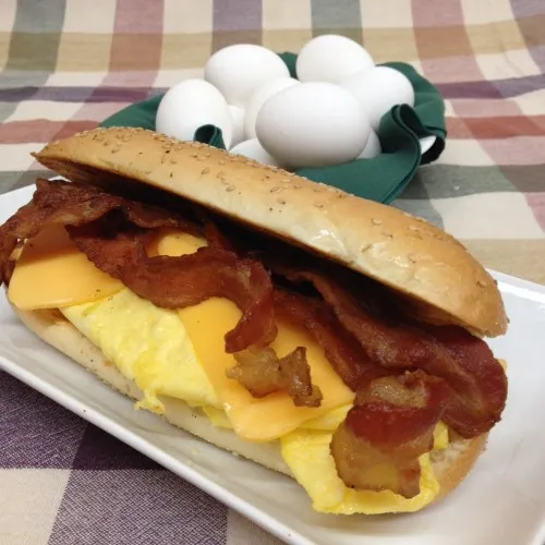 Bacon Egg and Cheese Sandwich