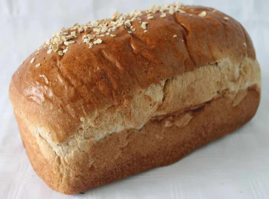 Honey Oatmeal Wheat Bread