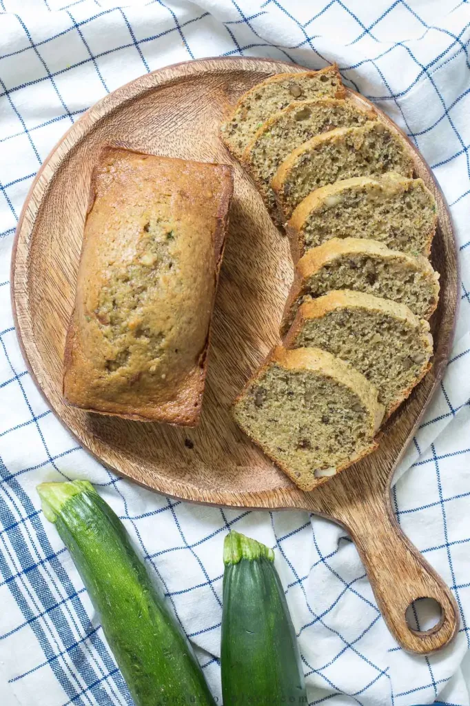 Zucchini Mini Loaf (No Walnuts)