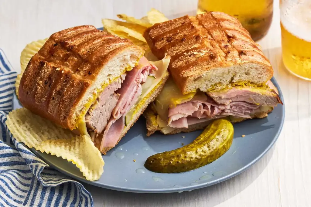 Cuban Sandwich Half (Add Soup and Chips)