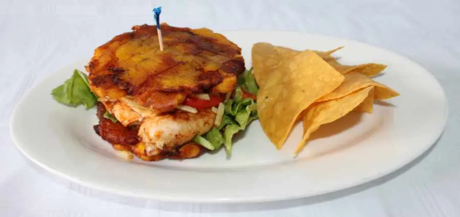 Plantain Burger- Chicken