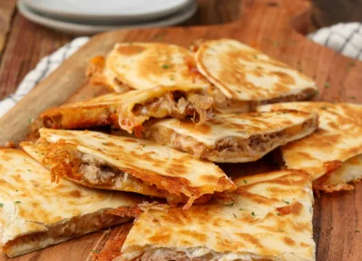 Pork Quesadillas