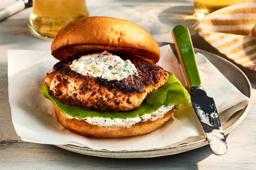 Grilled Fish Burger (No Combo)