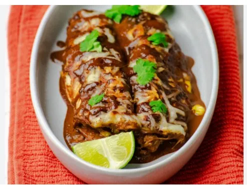 Shrimp Enchiladas