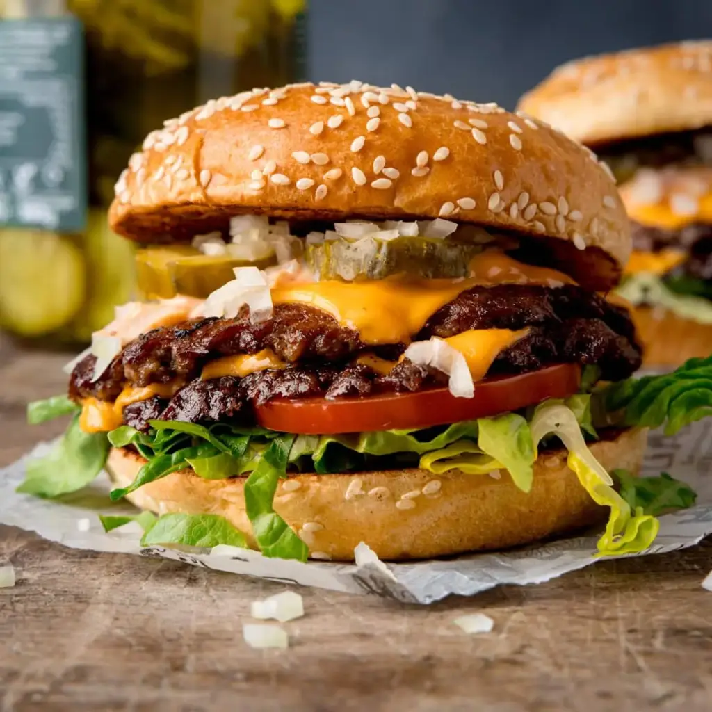 Beef Burger (Plain, No Combo, Med)